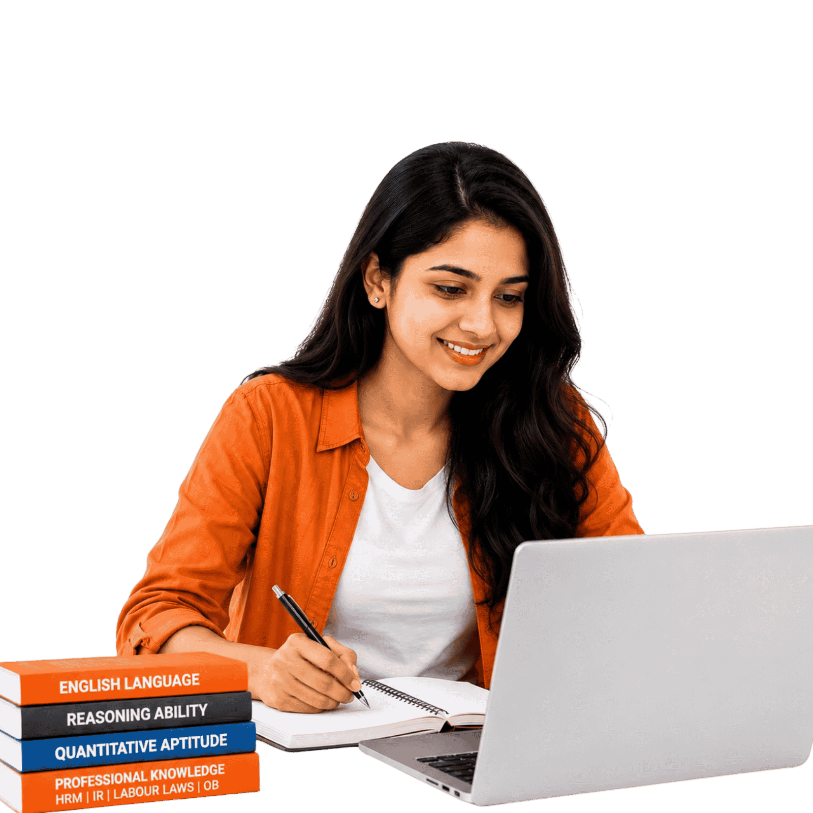 Young Indian woman celebrating her IBPS SO HR Prelims 2026 selection